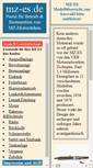 Mobile Screenshot of mz-es.de